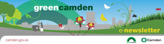 Green Camden e-newsletter banner